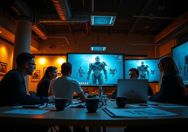 GameriftX Studio - Game Development in Action