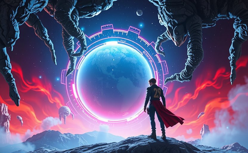 Riftwalker Narrative Design Illustration - Alternate Dimensions